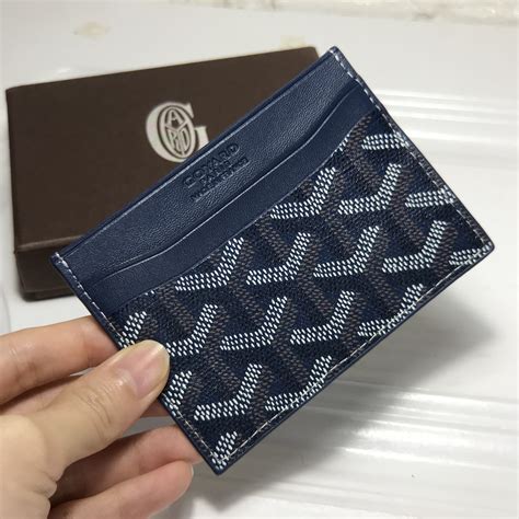 goyard card holder men.